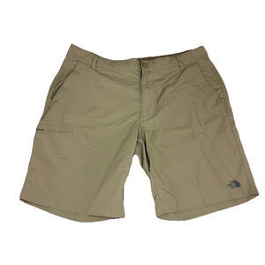 The North Face Horizon Men's Cargo Shorts Sz 38 Tan Nylon Hiking Lightweight